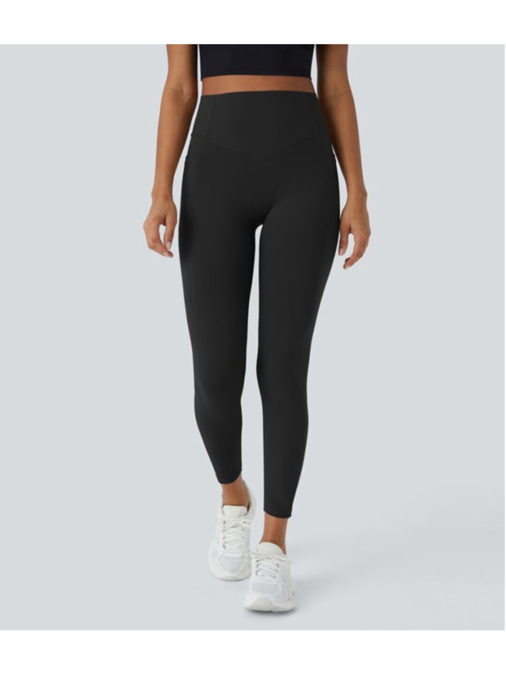 High-Rise Black Sculpting Leggings - Brand